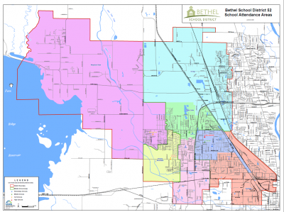 District Boundaries – Bethel School District